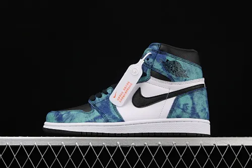 All categories Air Jordan Jordan series basketball shoes Air Jordan 1 High Air Jordan 1 "Tie-Dye" AJ1 Joe 1 tie-dye CD0461-100
